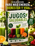 Recetas de Jugos Saludables + Calendario de 20 días + Compras semanales